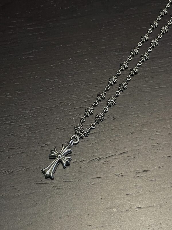 Chrome Hearts Cross-Pattern Necklace