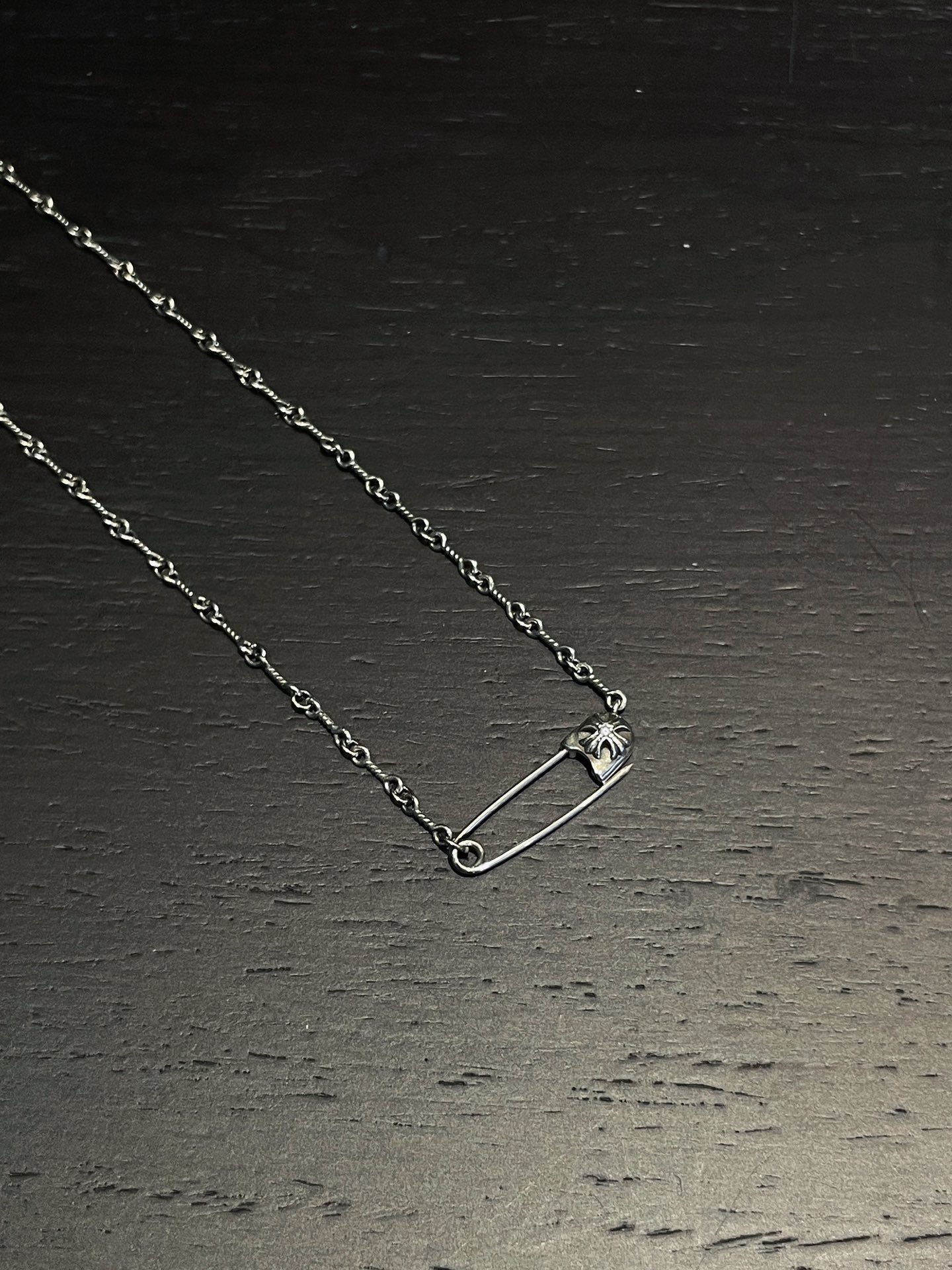 Chrome Hearts Twisted Hairpin Necklace