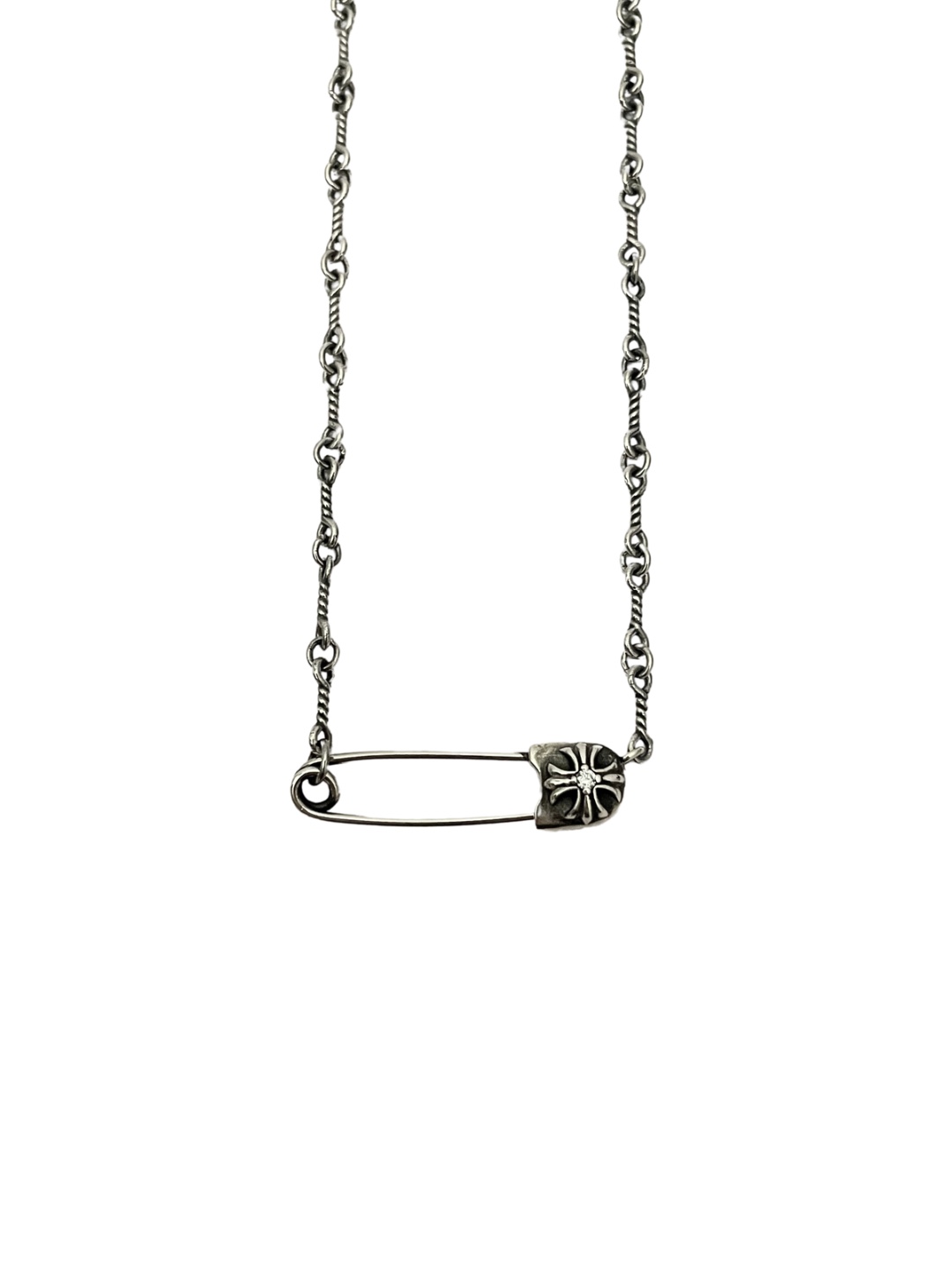 Chrome Hearts Twisted Hairpin Necklace - Image 6