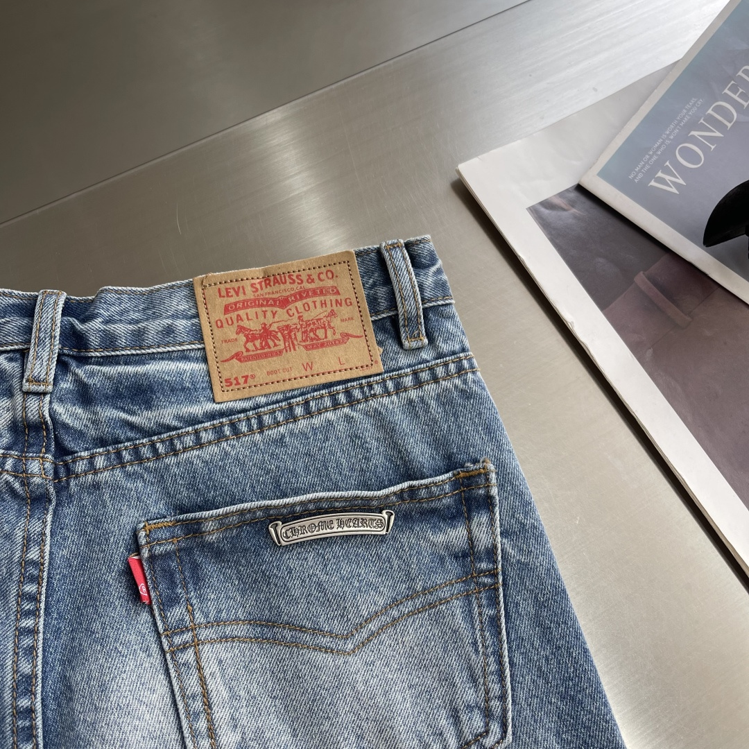 Chrome Hearts Cross Logo Jeans - Image 8