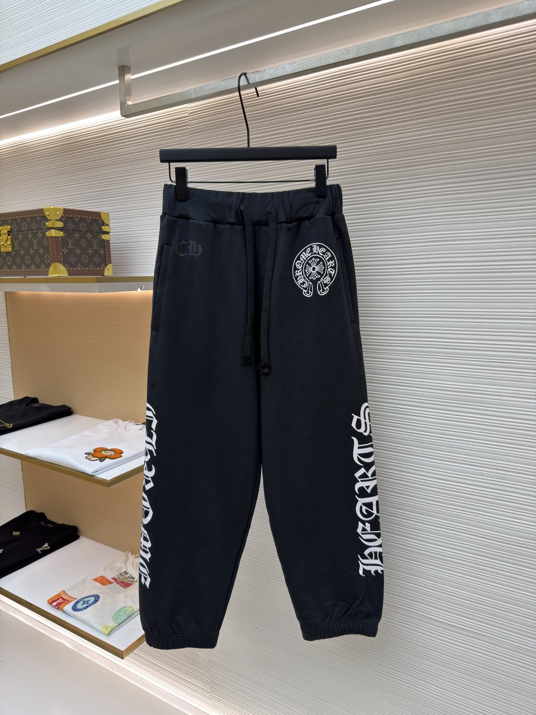 Chrome Hearts Cross Pattern Full-Print Cuffed Military-Style Pants - Image 2