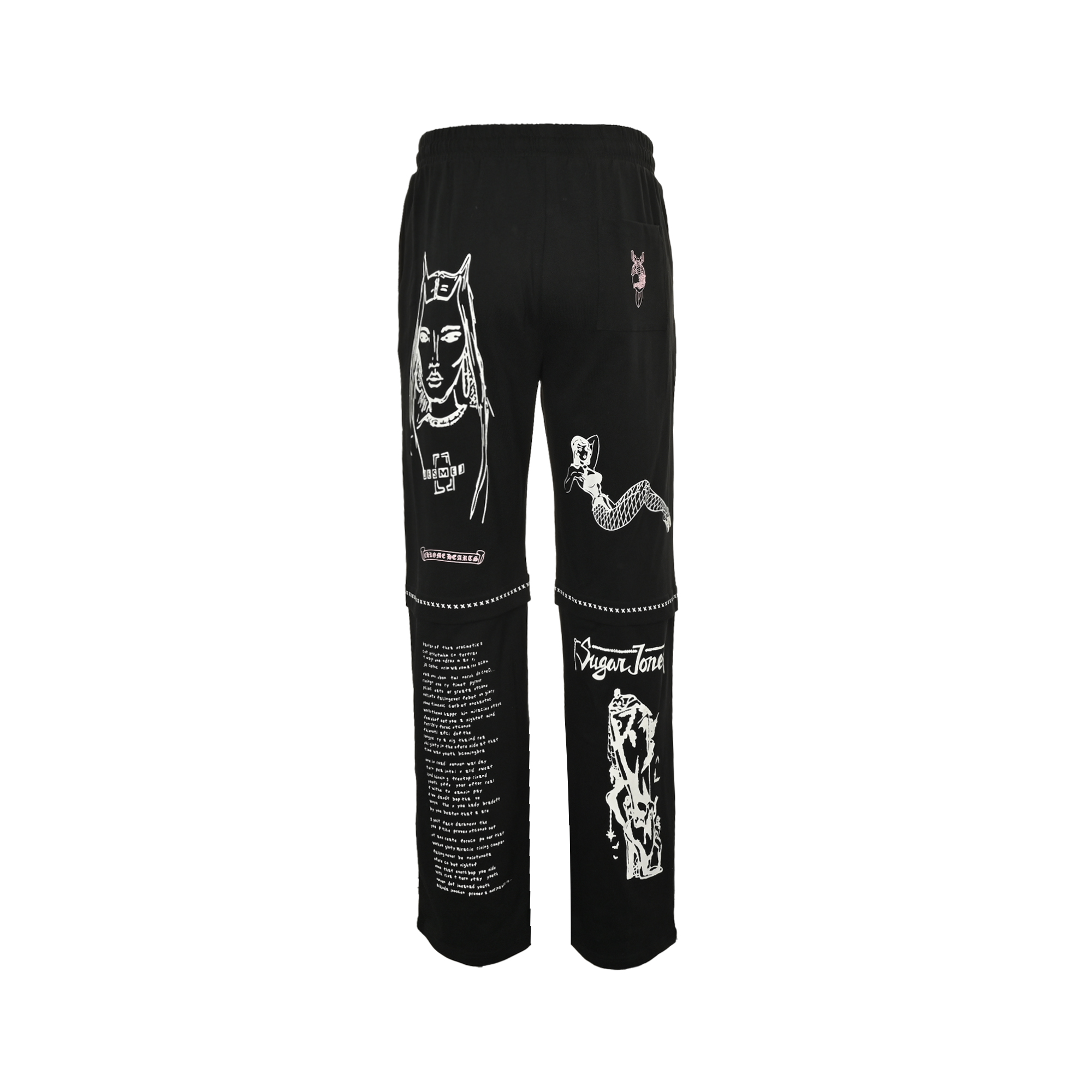 Chrome Hearts DeadlyDoll Comic-Print Pants - Image 3