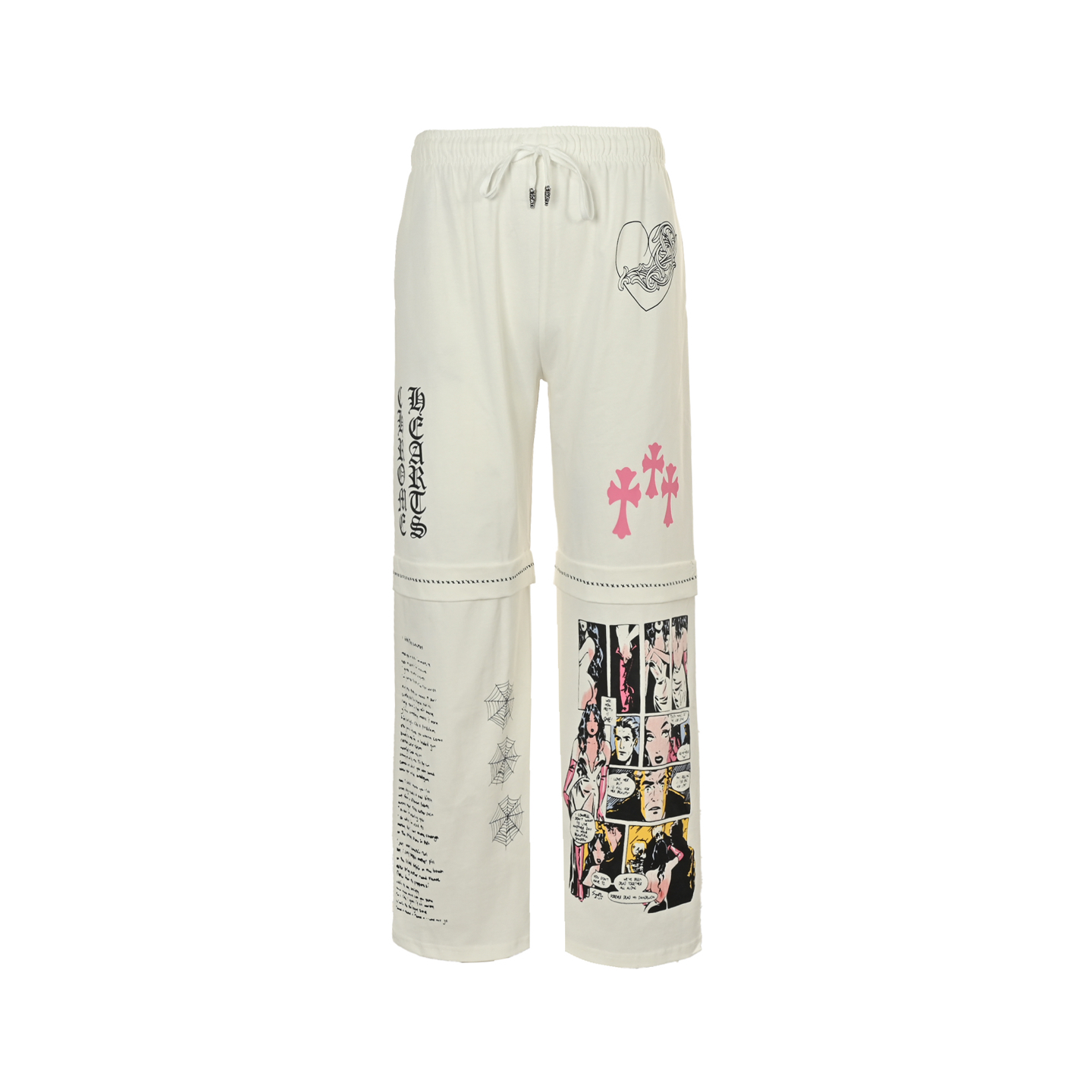 Chrome Hearts DeadlyDoll Comic-Print Pants