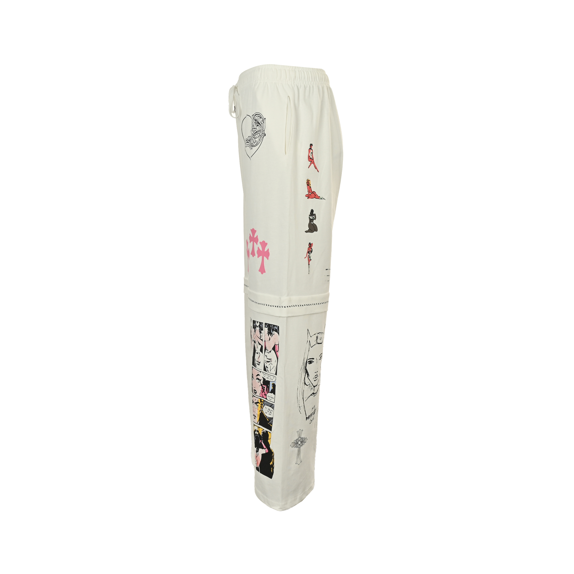 Chrome Hearts DeadlyDoll Comic-Print Pants - Image 2