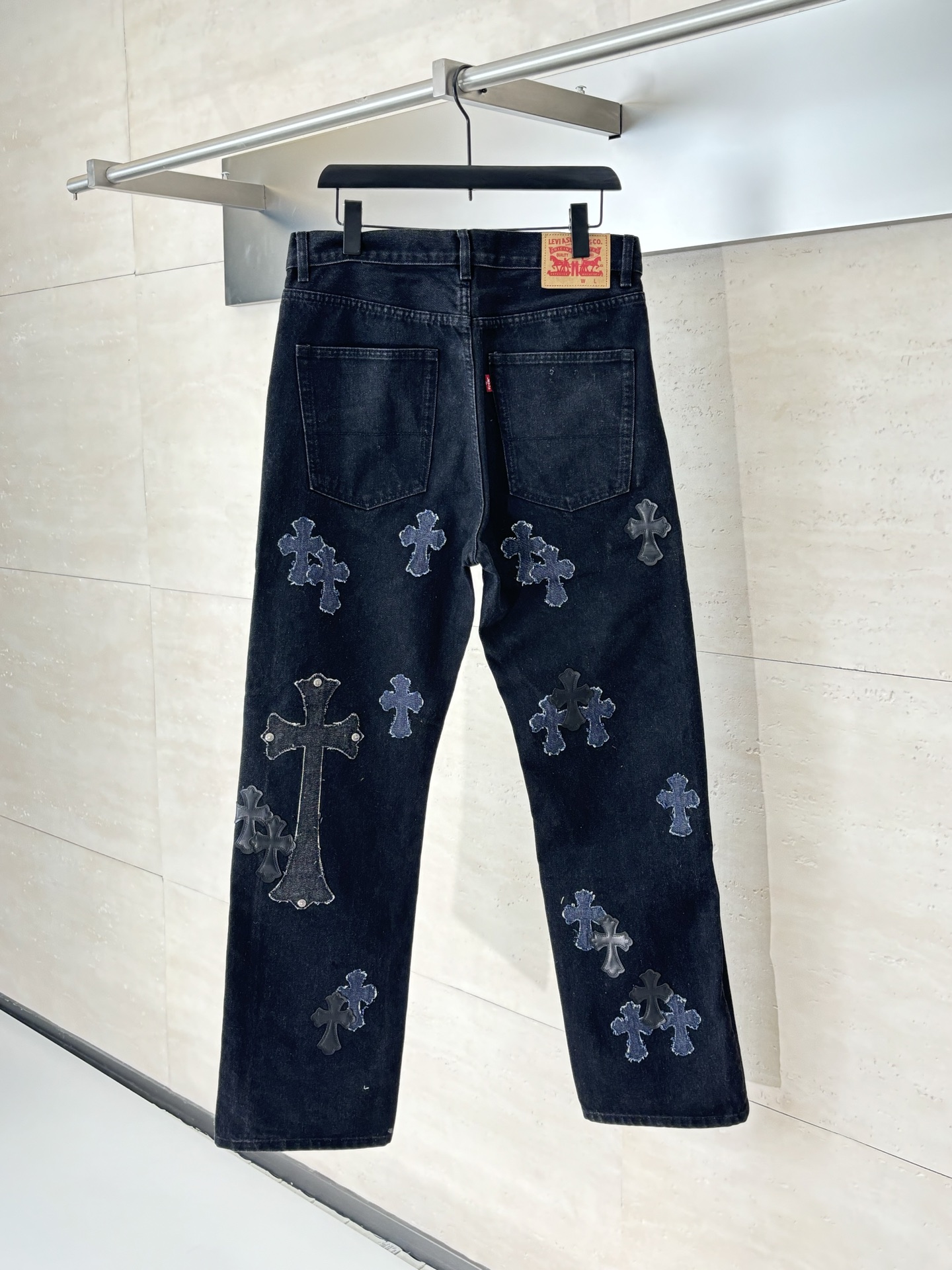 Chrome Hearts Metal Wash Seam-Seam Cow King - Image 2