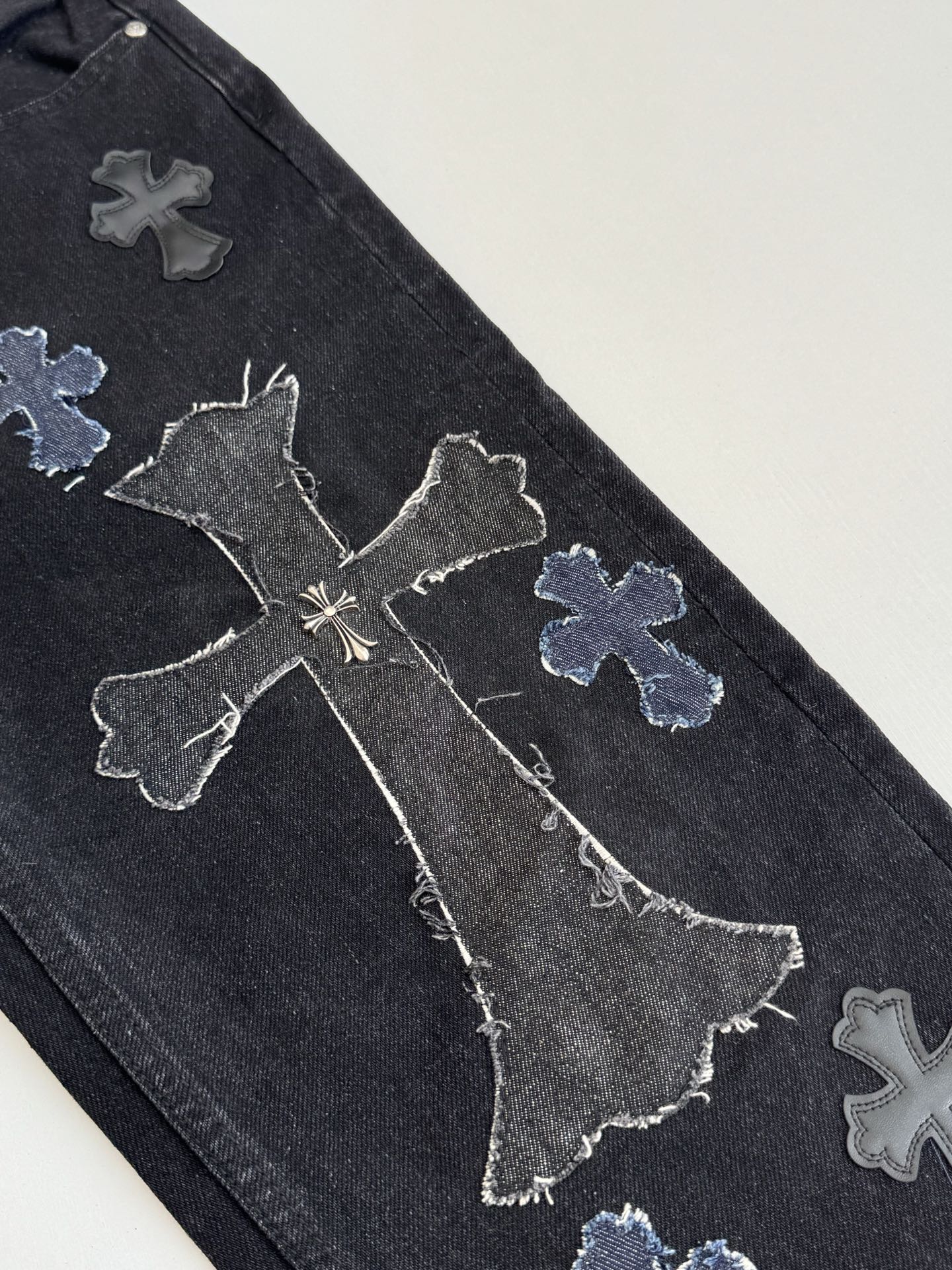 Chrome Hearts Metal Wash Seam-Seam Cow King - Image 7