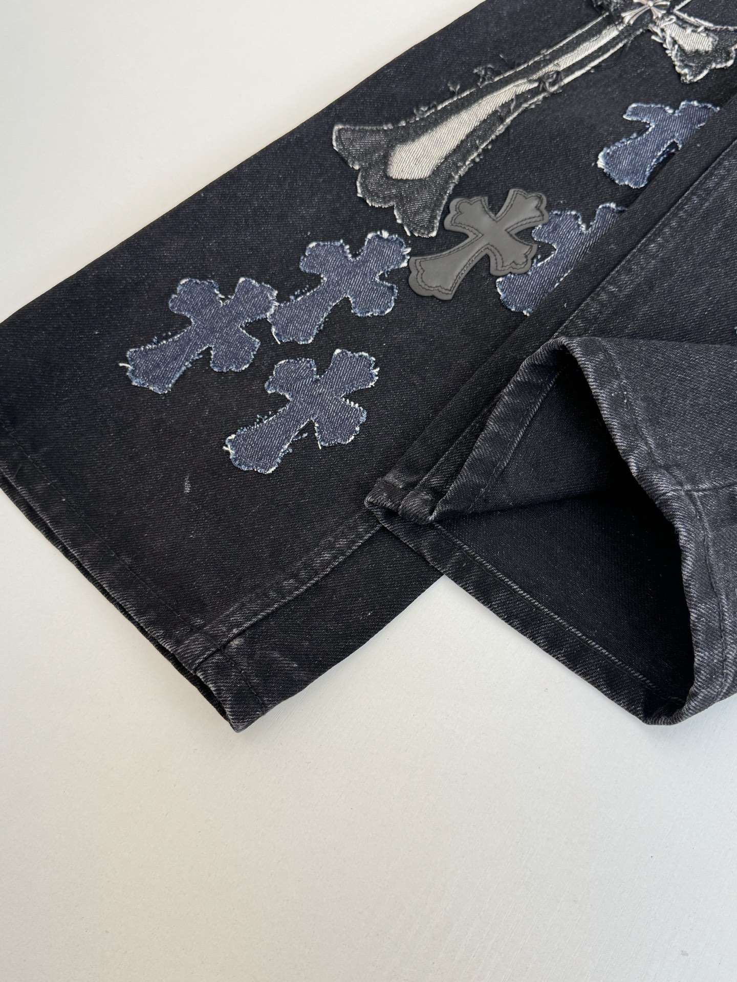 Chrome Hearts Metal Wash Seam-Seam Cow King - Image 9