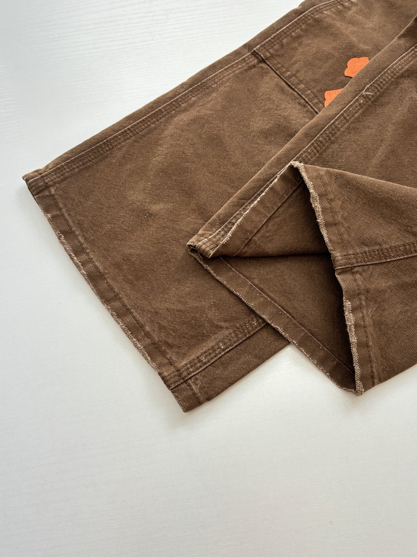 Chrome Hearts Cargo Pants Cross-Pattern Leather Accents - Image 13