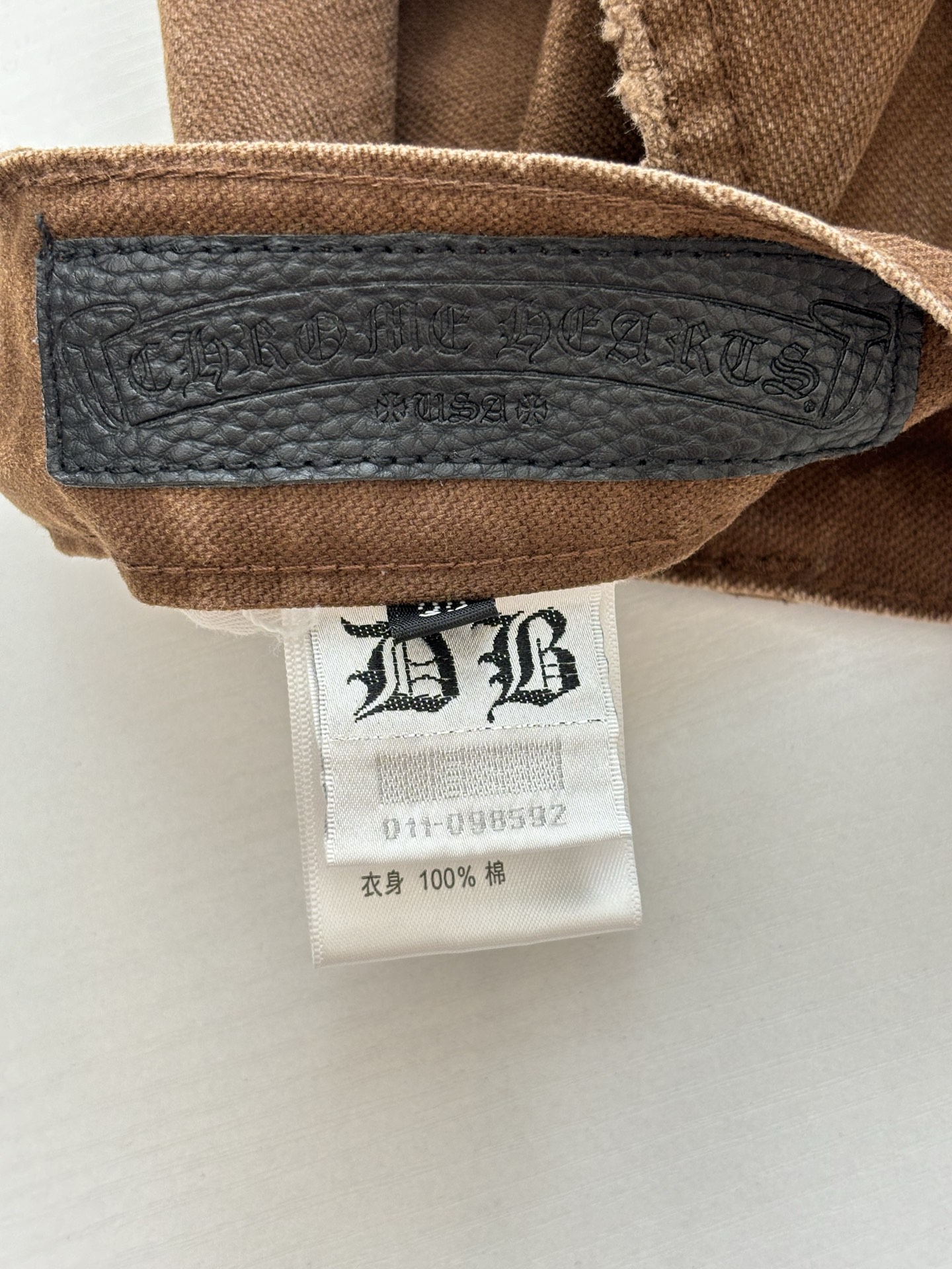 Chrome Hearts Cargo Pants Cross-Pattern Leather Accents - Image 14
