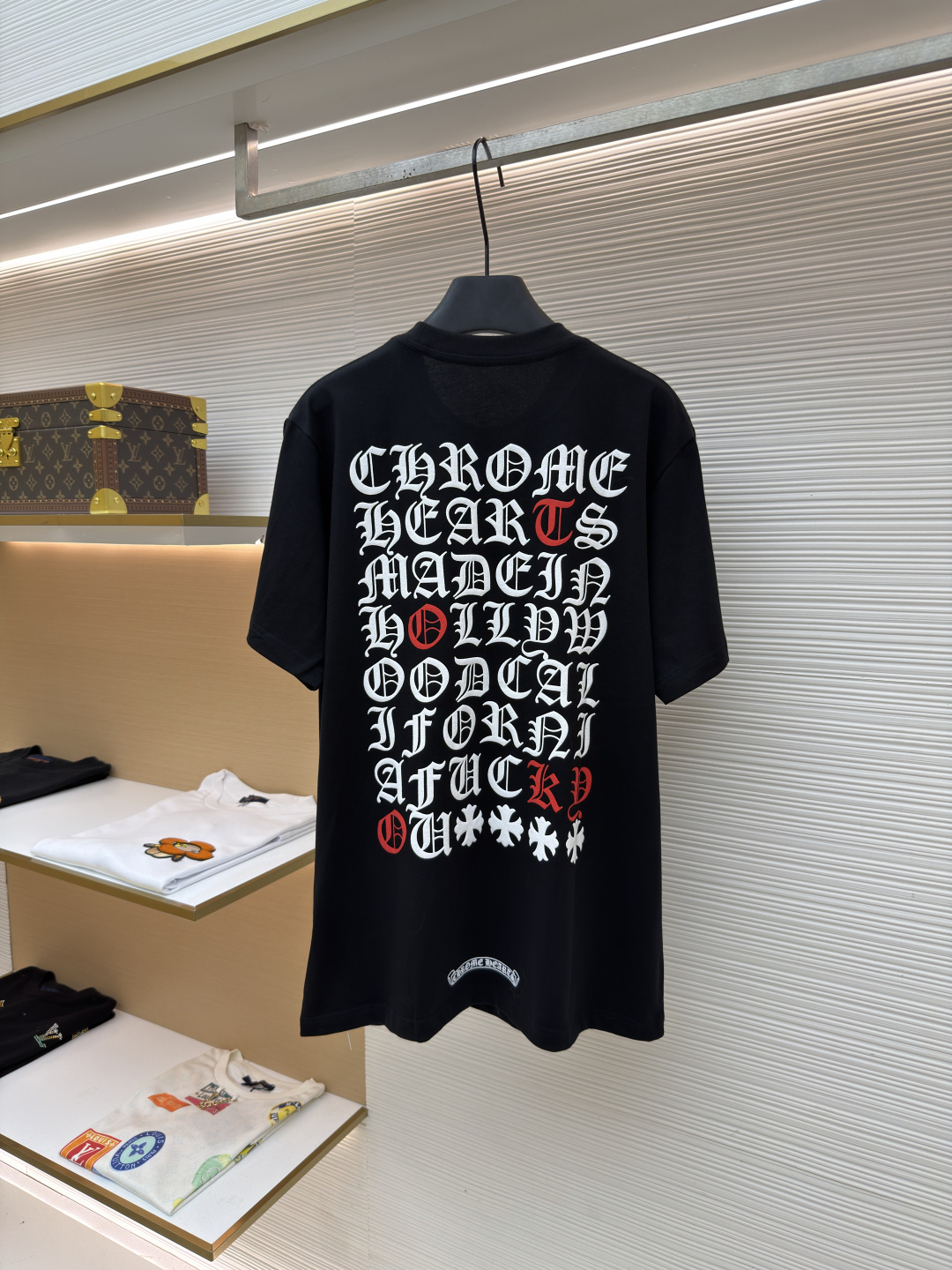 Tokyo-Exclusive Sanskrit Alphabet Print T-Shirt - Image 2