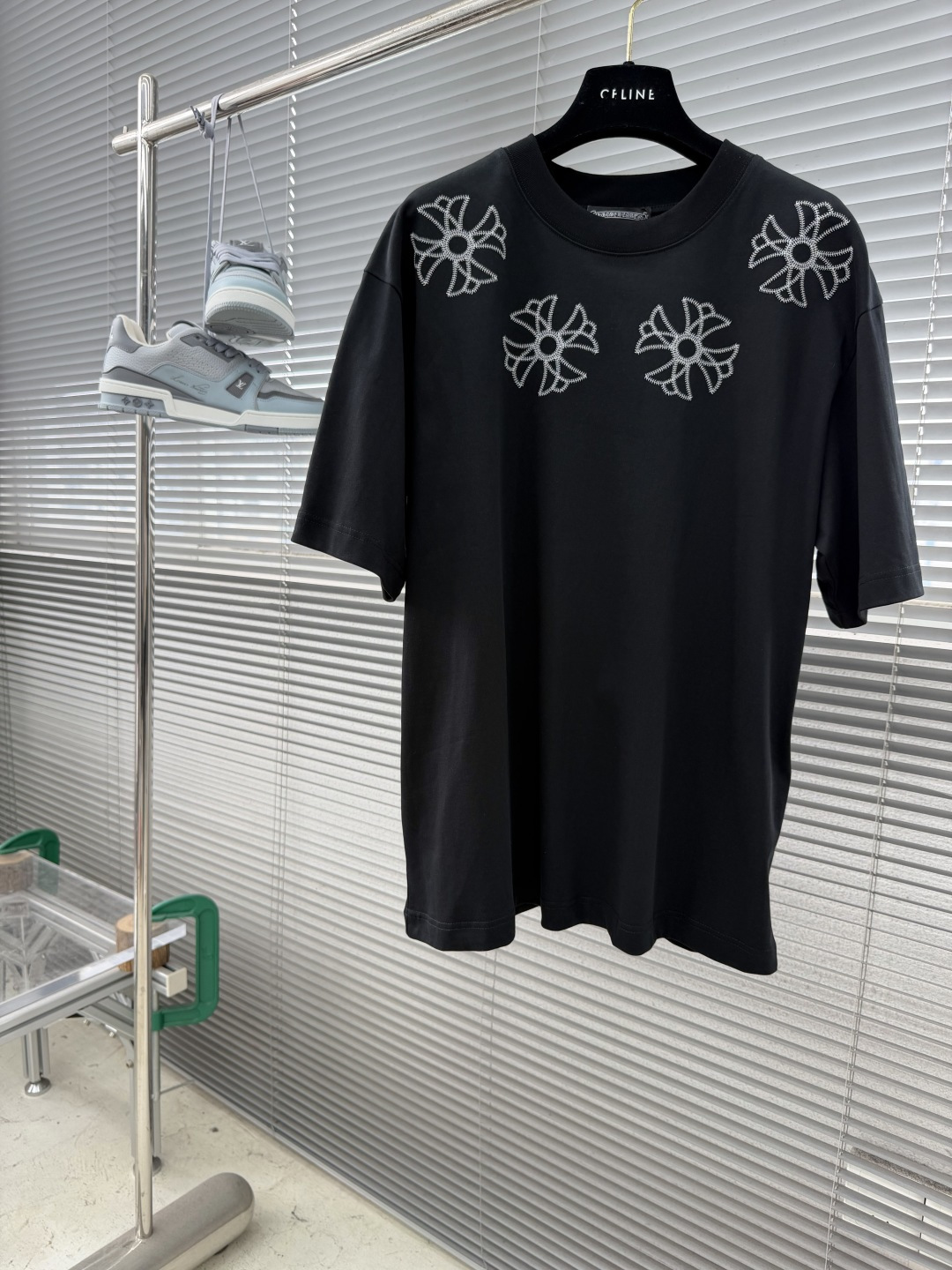 Chrome Hearts Cross Logo Classic T-Shirt - Image 3