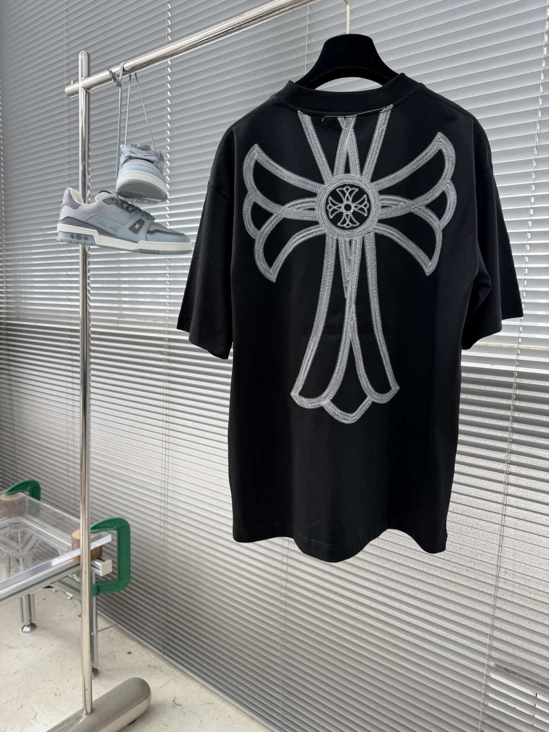 Chrome Hearts Cross Logo Classic T-Shirt - Image 4