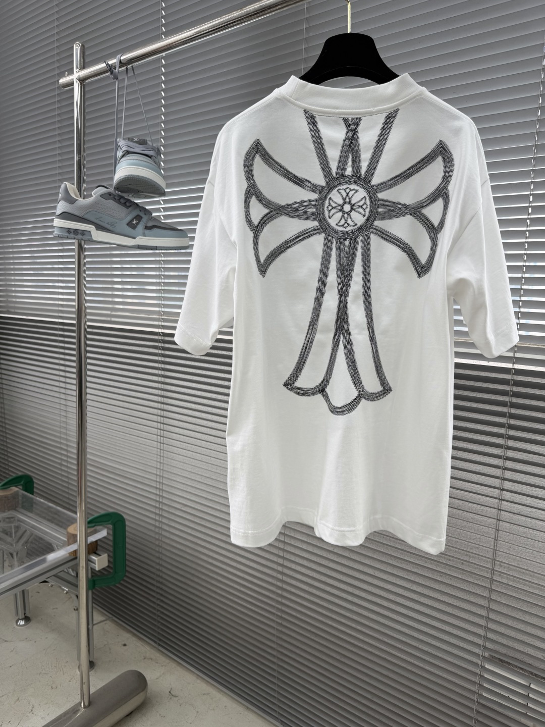 Chrome Hearts Cross Logo Classic T-Shirt - Image 2