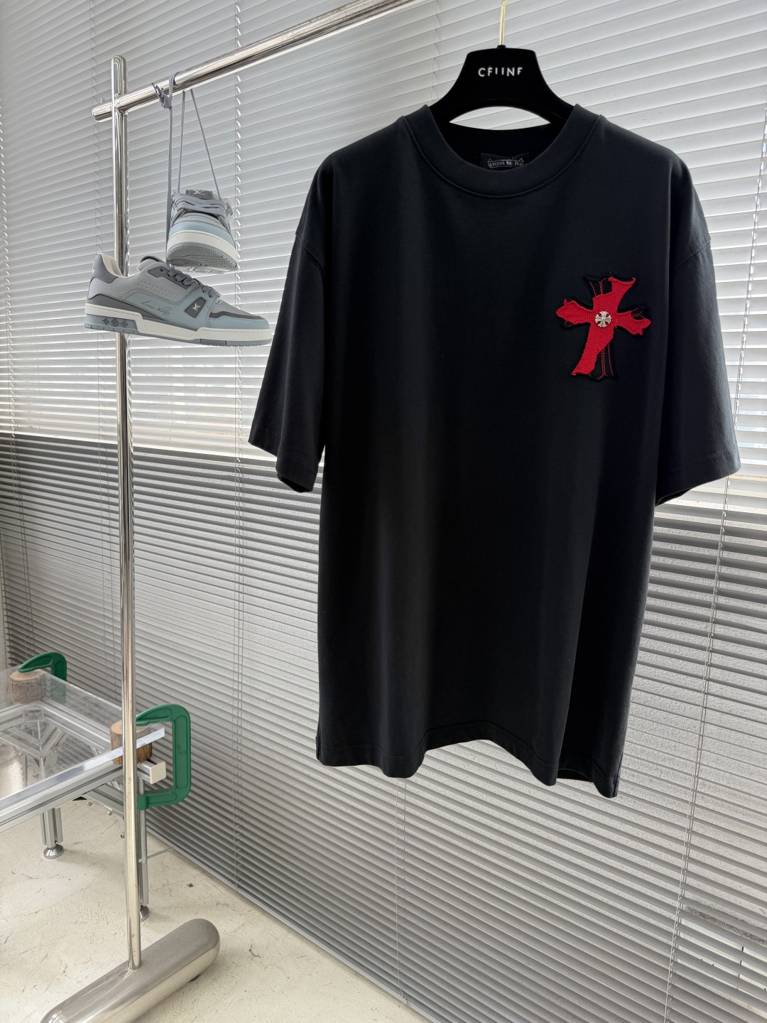 Chrome Hearts Grand Cross Classic Logo T-Shirt - Image 3