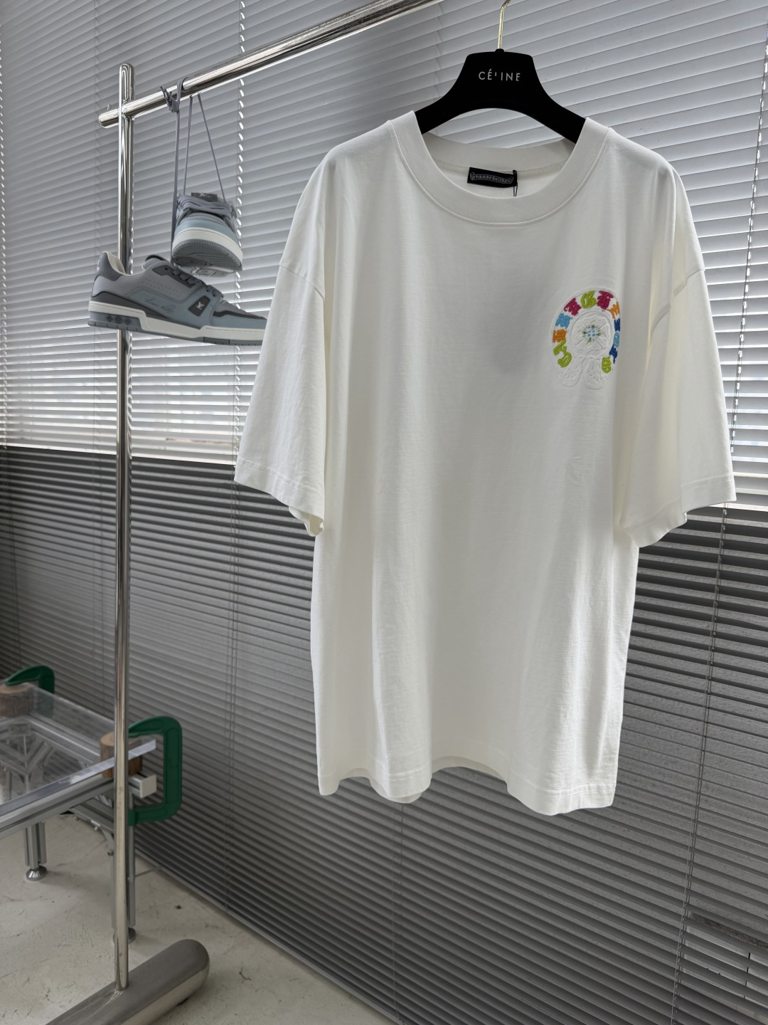 Chrome Hearts Painting Cross Logo T-Shirt
