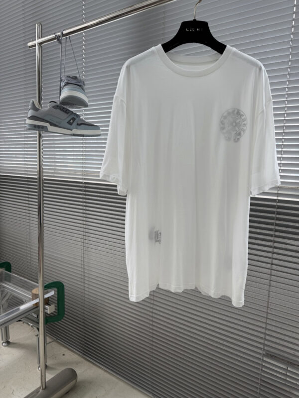 Chrome Hearts Classic Cross Logo Face Mask T-Shirt