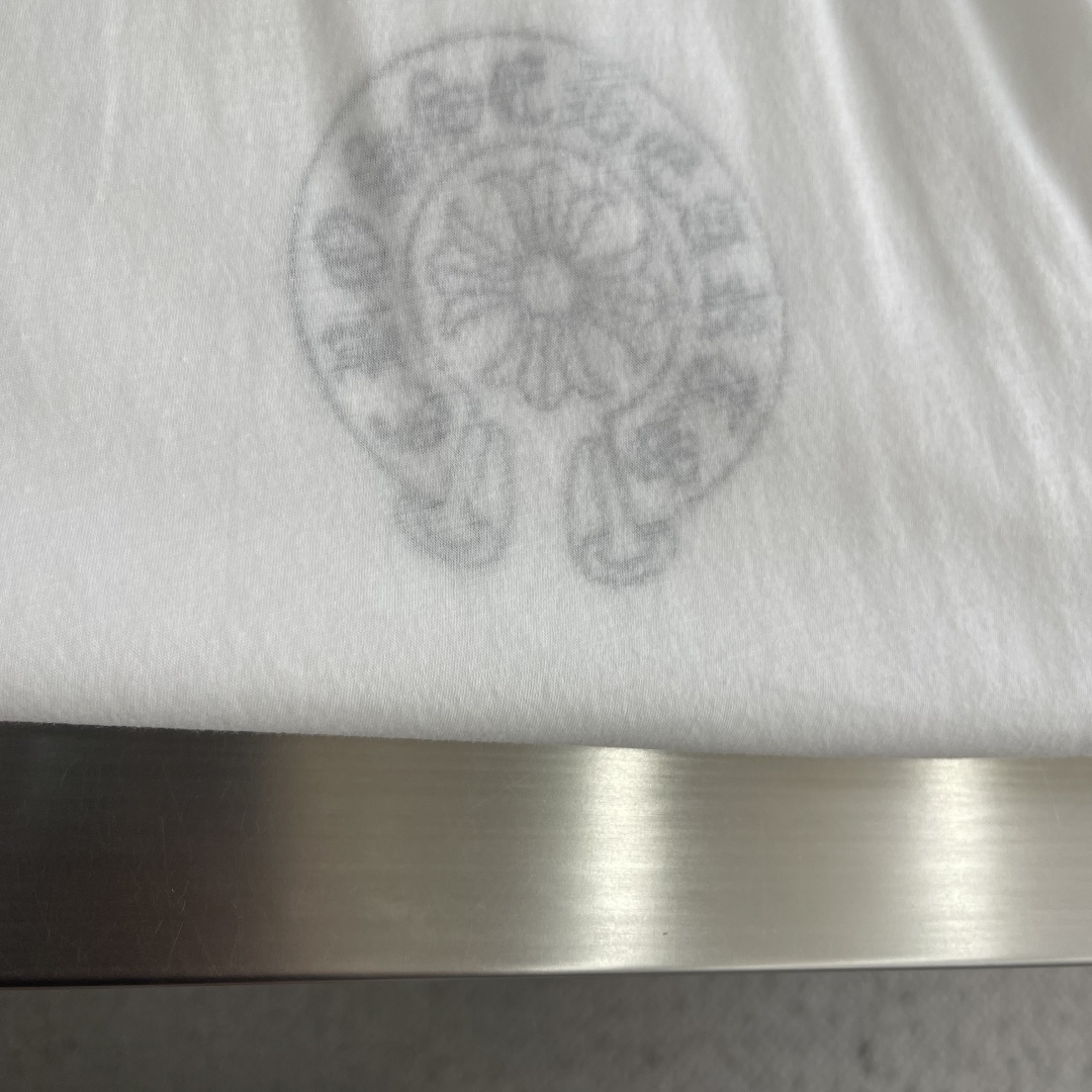 Chrome Hearts Classic Cross Logo Face Mask T-Shirt - Image 4