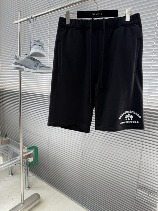 Chrome Hearts 26SS Three Cross Embroidered Shorts