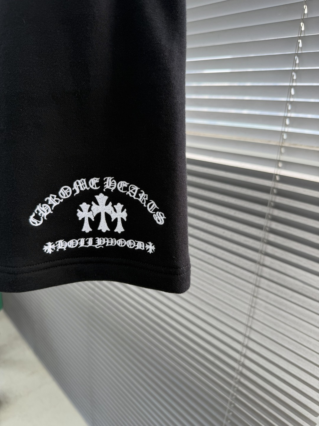 Chrome Hearts 26SS Three Cross Embroidered Shorts - Image 3