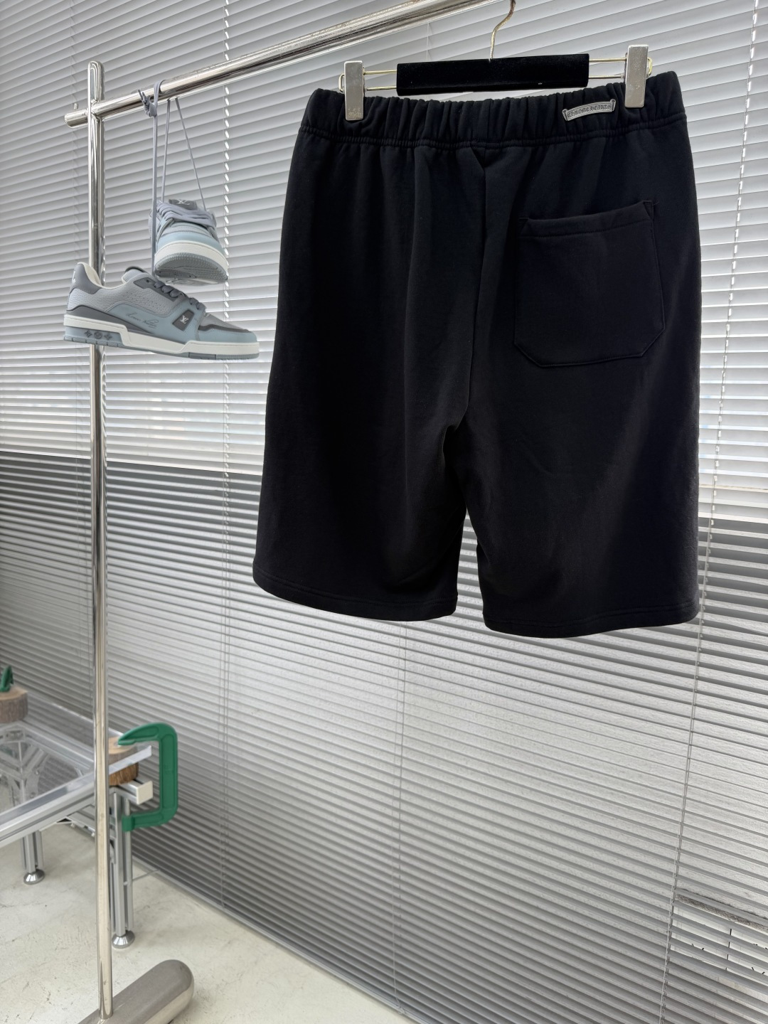 Chrome Hearts 26SS Three Cross Embroidered Shorts - Image 2