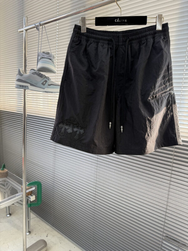 Chrome Hearts Classic Cross-Pattern Embroidered Shorts