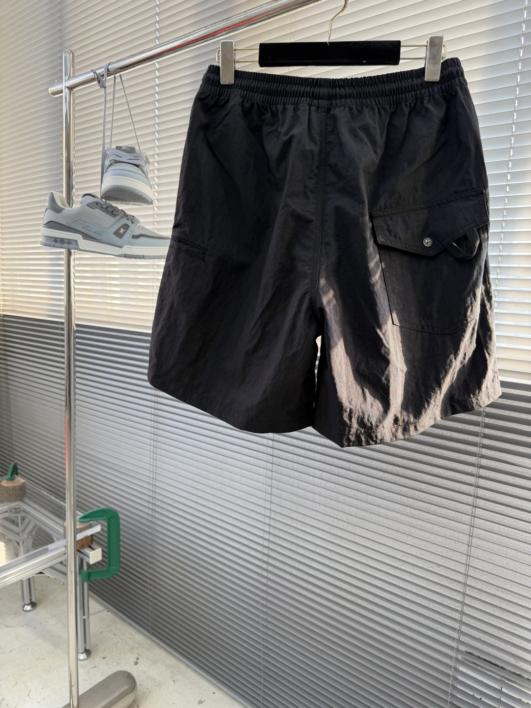 Chrome Hearts Classic Cross-Stitch Embroidery Shorts - Image 3