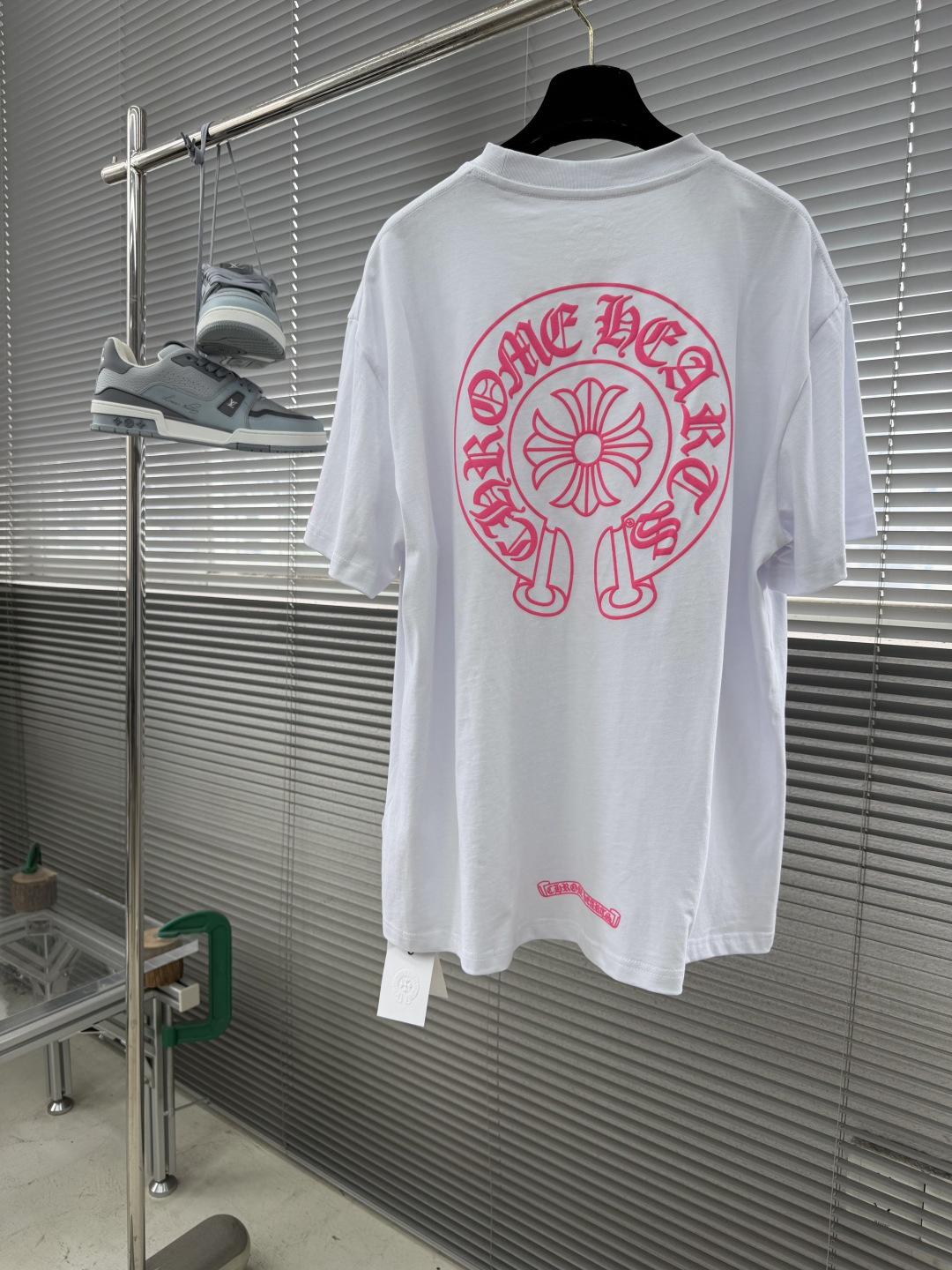 Chrome Hearts Pocket-Printed Logo Short-Sleeve T-Shirt - Image 2