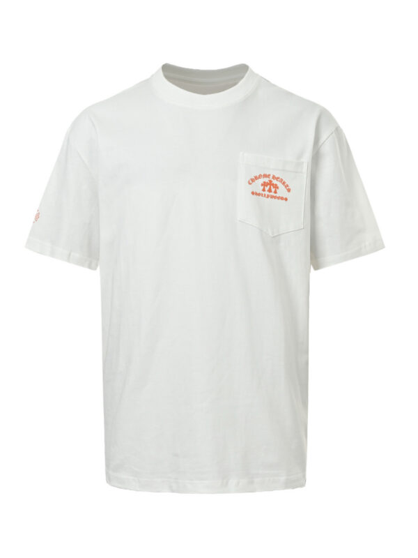 Chrome Hearts Orange Cross Print Shirt