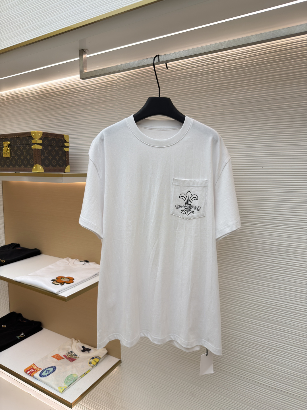 Chrome Hearts Scout Floral Scroll Short-Sleeve Shirt