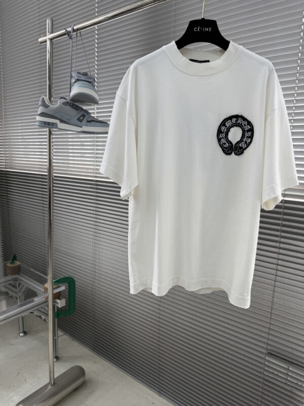 Chrome Hearts  2026SS Embroidered Patch T-Shirt