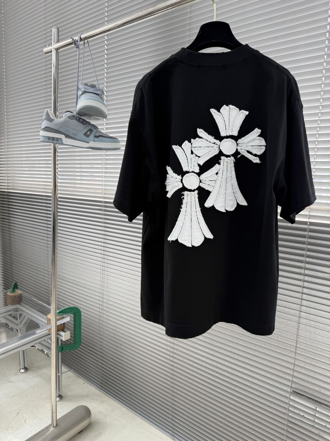 Chrome Hearts 2026SS Embroidered Patch T-Shirt - Image 4