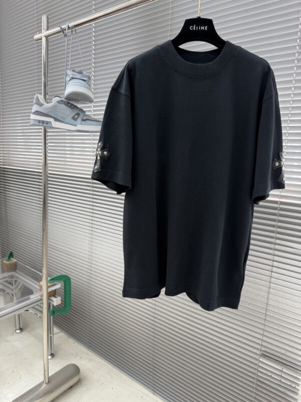 Chrome Hearts Cross-Motif Short-Sleeve T-Shirt