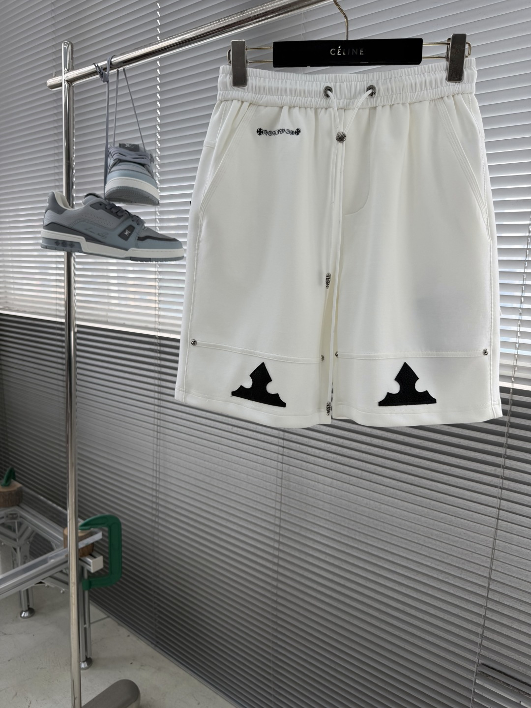 Chrome Hearts 2026SS Classic Cross Cropped Shorts - Image 3