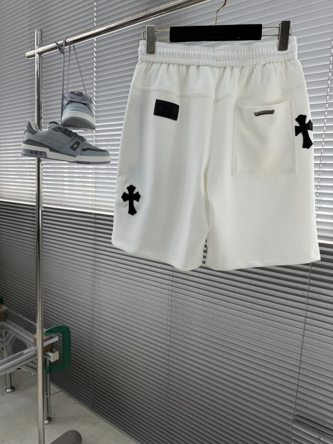 Chrome Hearts 2026SS Classic Cross Cropped Shorts - Image 4