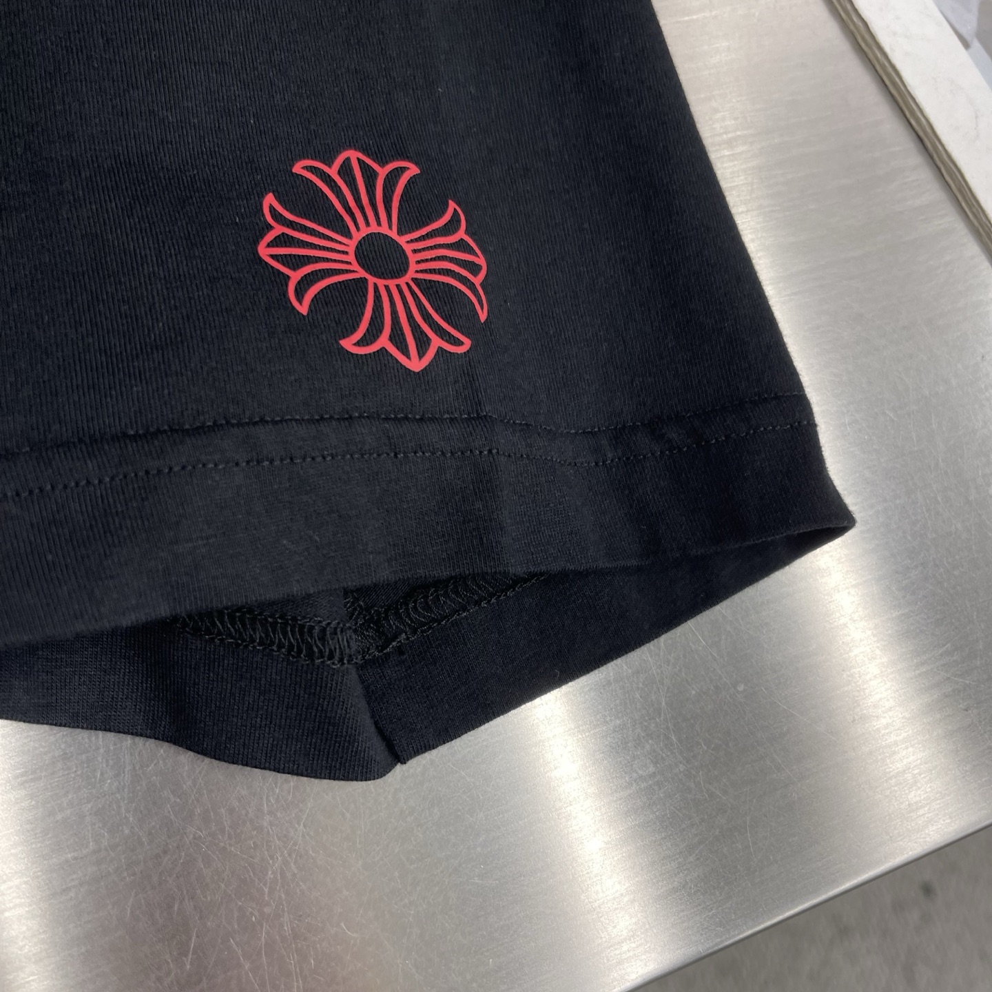 26ss Logo Letter-Printed Pocket Crew-Neck T-Shirt - Image 6