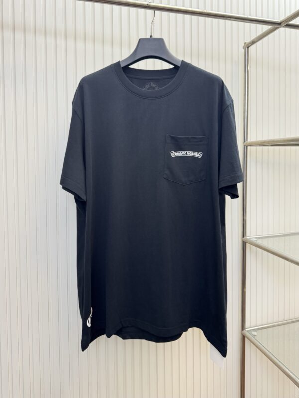 Chrome Hearts Back Flame Totem Pocket T-Shirt