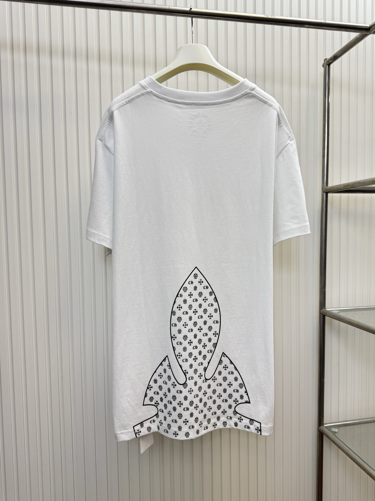 Chrome Hearts Back Flame Totem Pocket T-Shirt - Image 4