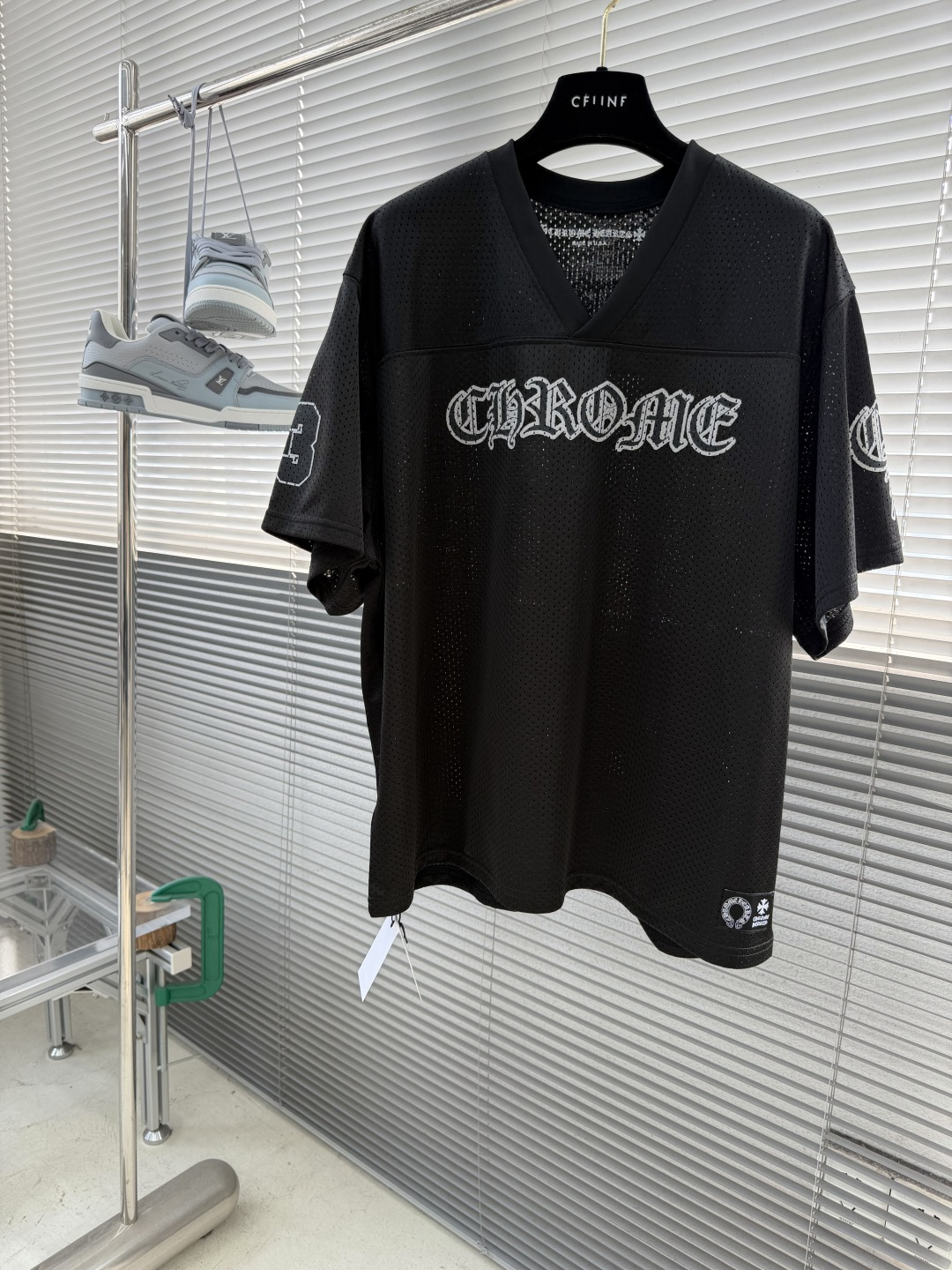 Silver-Plated Short-Sleeve T-Shirt from the Ice Hockey Apparel Collection
