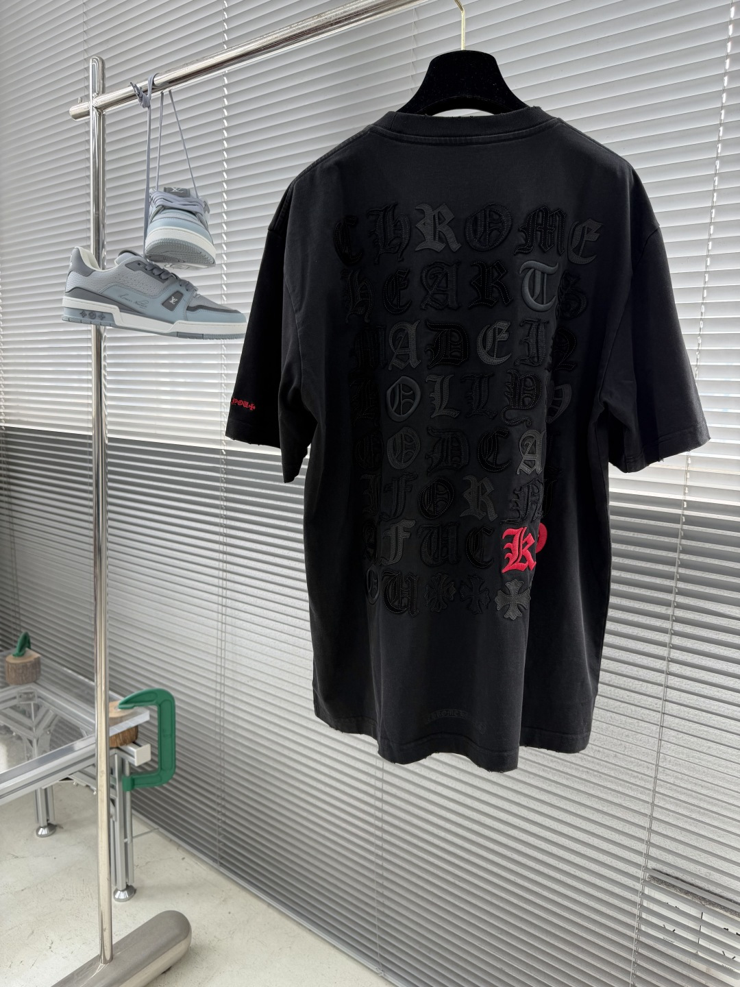 Chrome Hearts 2026SS Distressed and Frayed T-Shir - Image 2