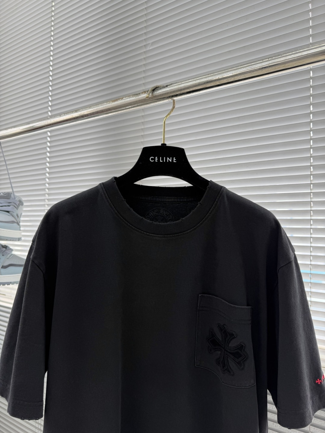 Chrome Hearts 2026SS Distressed and Frayed T-Shir - Image 3