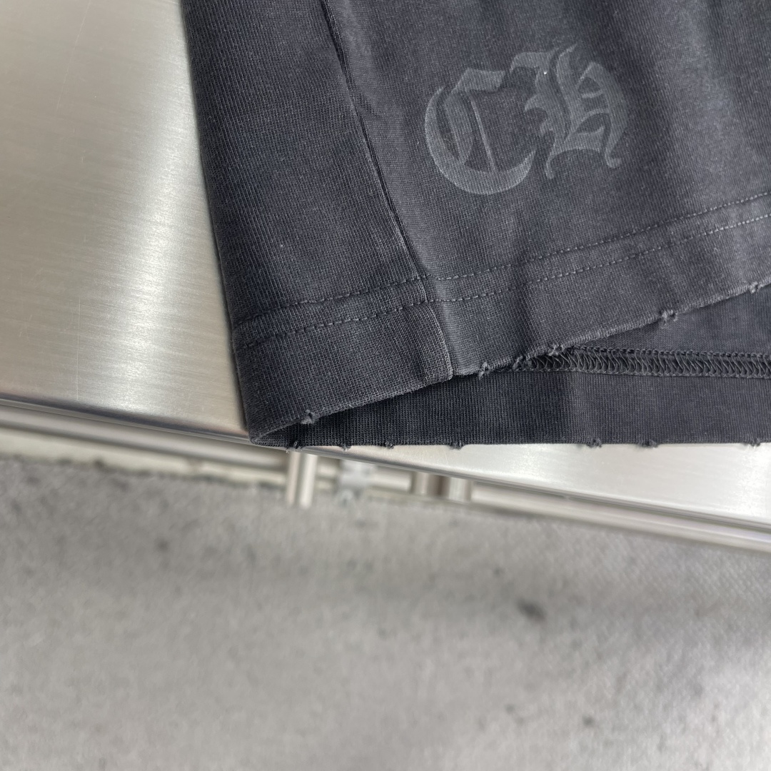 Chrome Hearts 2026SS Distressed and Frayed T-Shir - Image 7