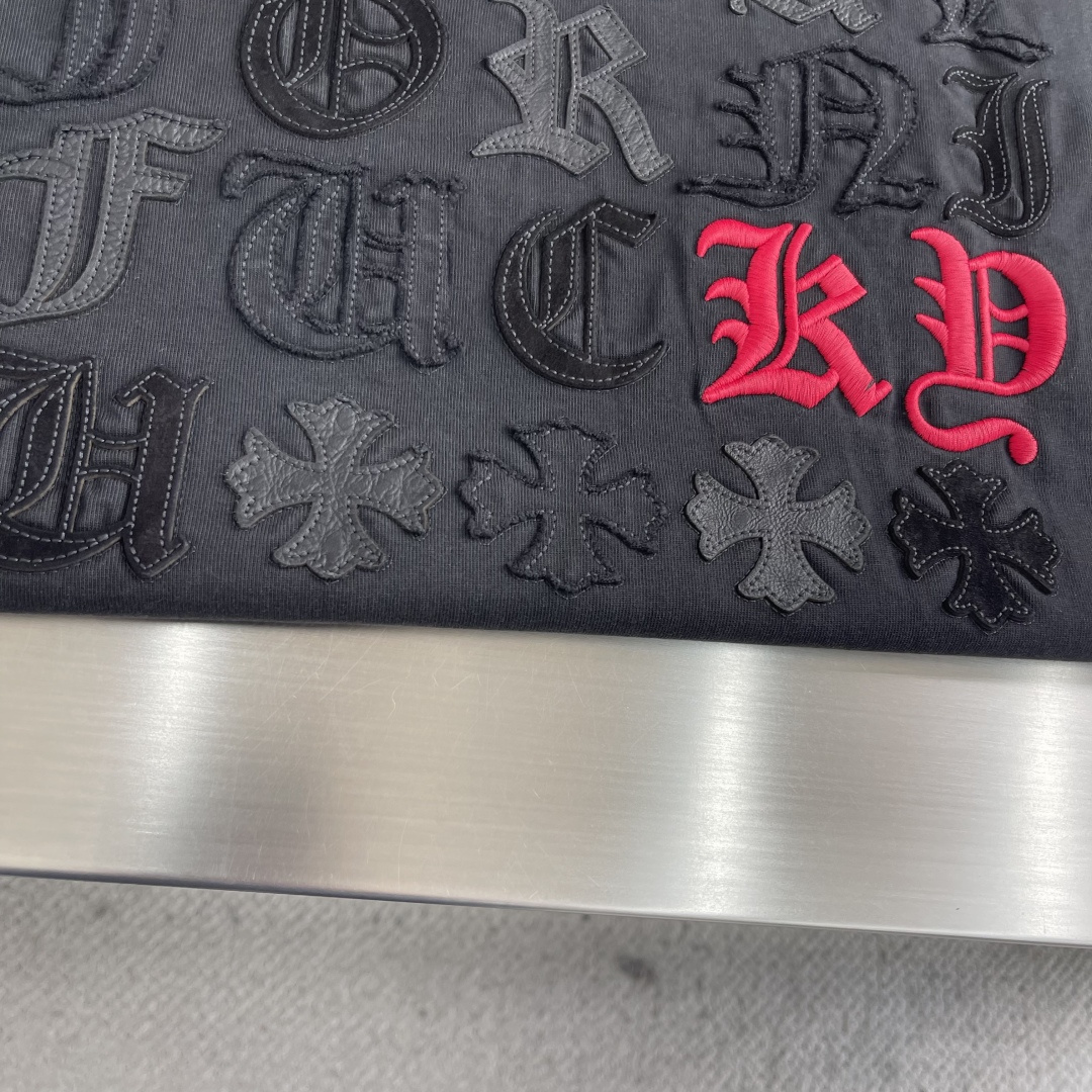 Chrome Hearts 2026SS Distressed and Frayed T-Shir - Image 9