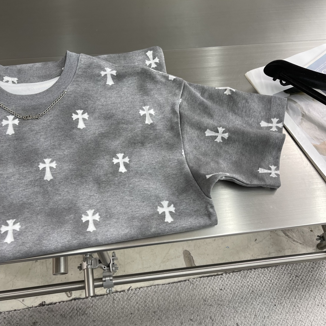 Chrome Hearts Cross Necklace T-Shirt (Premium Edition) - Image 8