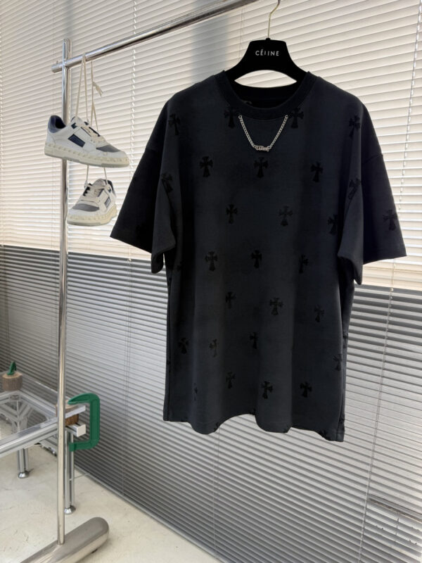 Chrome Hearts Cross Necklace T-Shirt (Premium Edition)