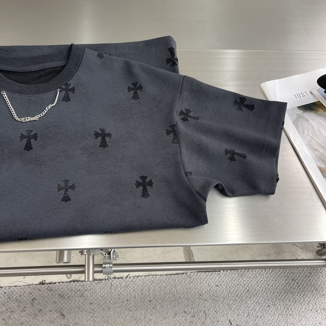 Chrome Hearts Cross Necklace T-Shirt (Premium Edition) - Image 8