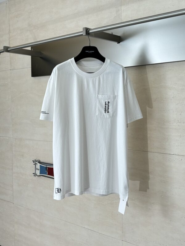 Chrome Hearts Vintage Sanskrit Cross Short-Sleeve Shirt