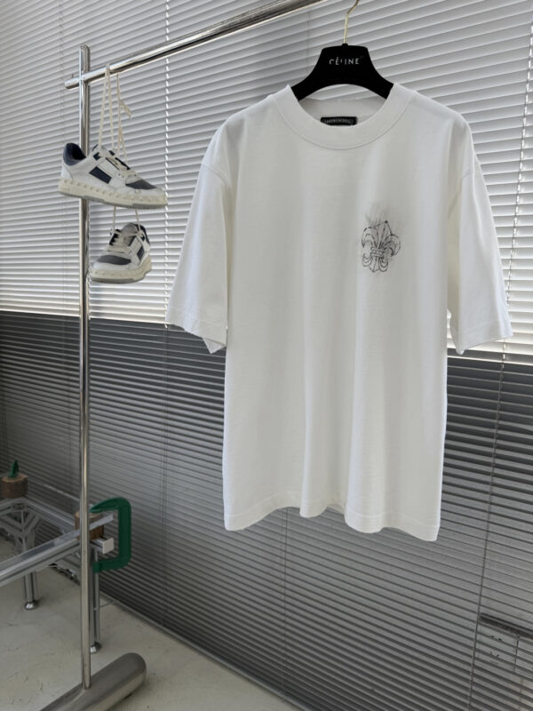 2026 SS Early Spring Cross-Pattern Graffiti Short-Sleeve Shirt