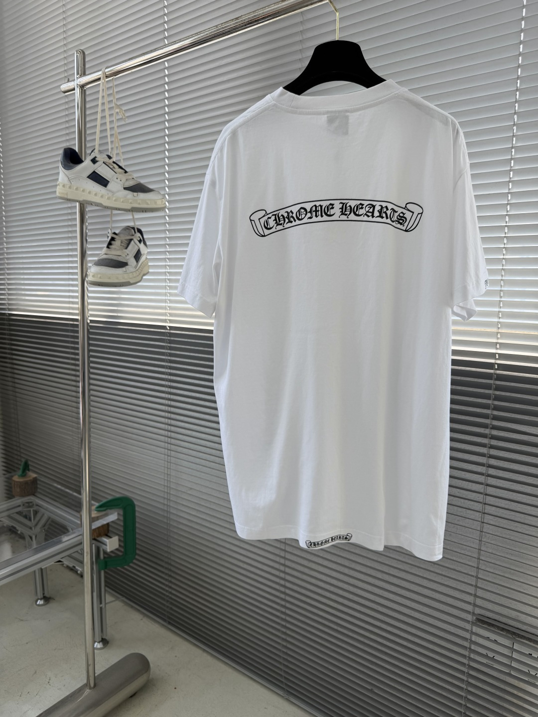 Chrome Hearts Vintage Vine Sword Short-Sleeve Shirt - Image 2
