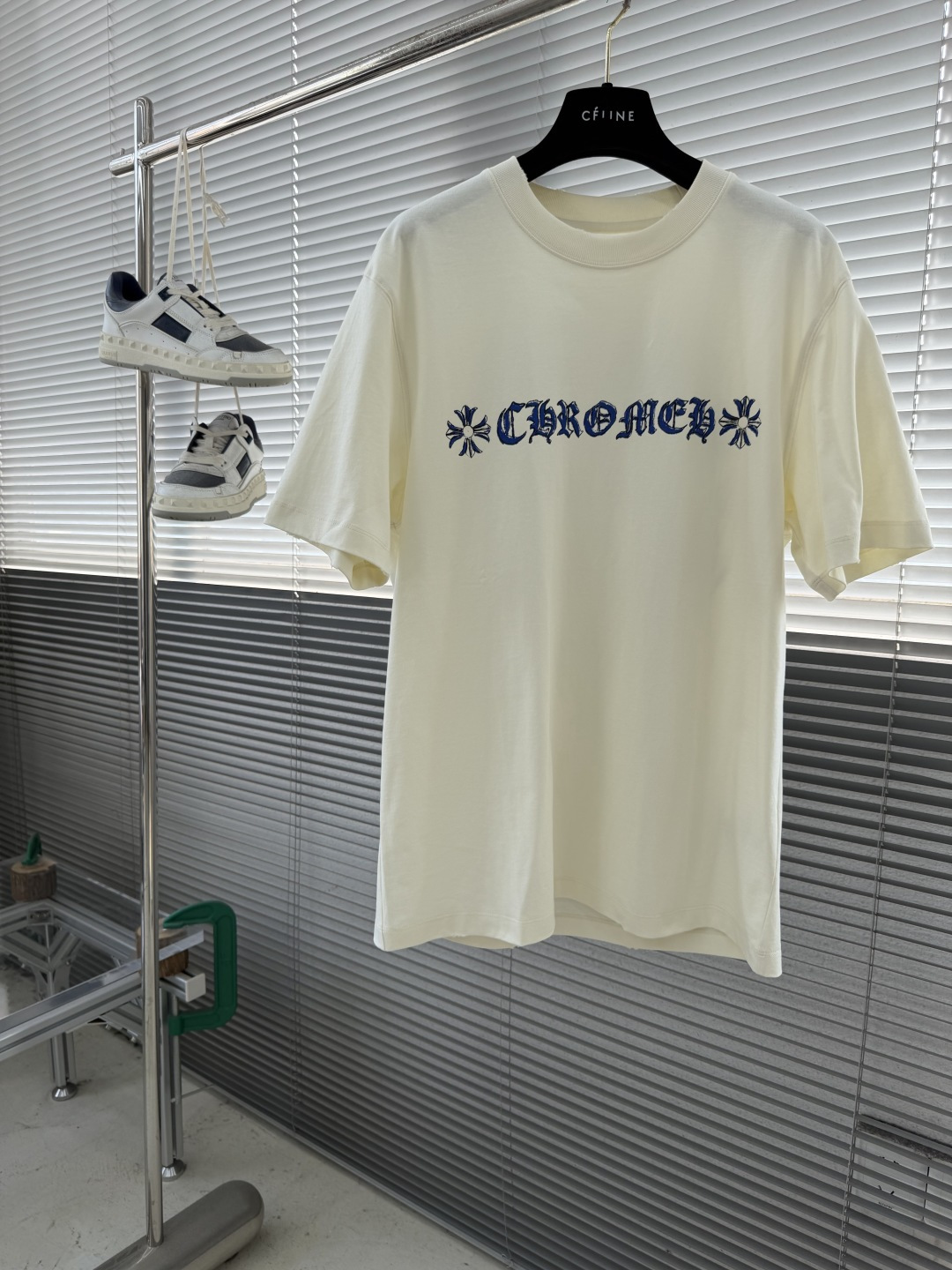 Chrome Hearts Classic Style Cross Logo T-Shirt - Image 7