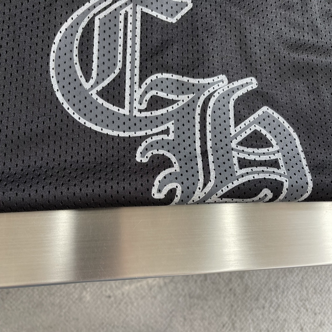Chrome Hearts Short-Sleeve Mesh T-Shirt - Image 8